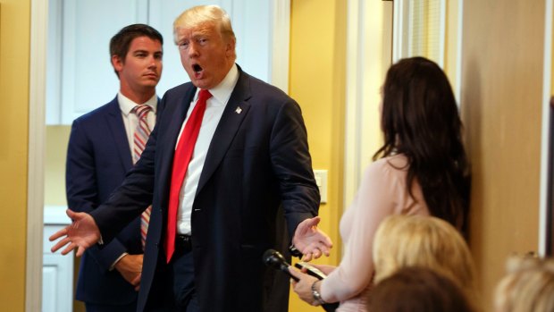 Republican presidential candidate Donald Trump has denied allegations made against him.