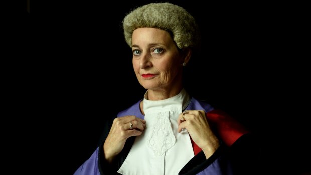 "They can't see anyone in the courtroom, except for the barristers asking the questions and the judge": Judge Kate Traill.