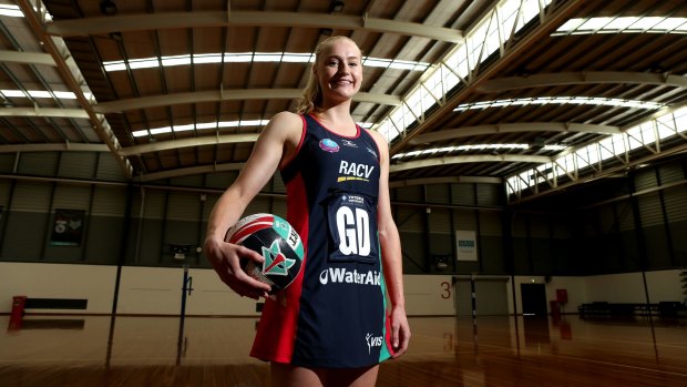 Diamond debutant: Goal defence Jo Weston has been named in the Australian squad for the Constellation Cup series against New Zealand.