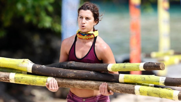Kate Campbell felt the pinch of being an Australian Survivor contestant during emergency surgery on Samoa.