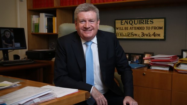 Communicatios Minister Mitch Fifield acknowledged the poor connectivity in suburbs such as Theodore but said the government would not alter the rollout plan.