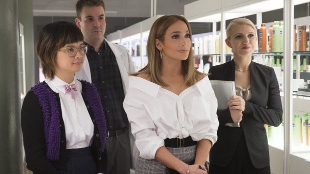 Jennifer Lopez portrays a highly capable New Yorker working in retail.