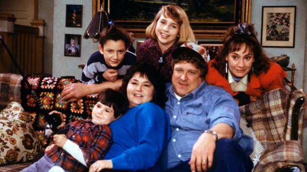 The Conner family, as they appeared in the original series.