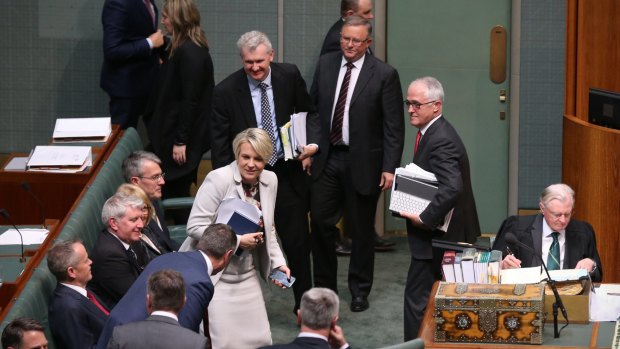 Question Time comes to a standstill in Parliament House on Wednesday.