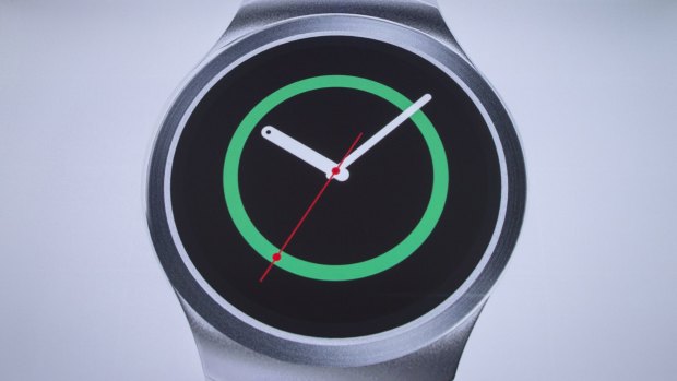 A sneak peek at the enigmatic Gear S2 smartwatch.