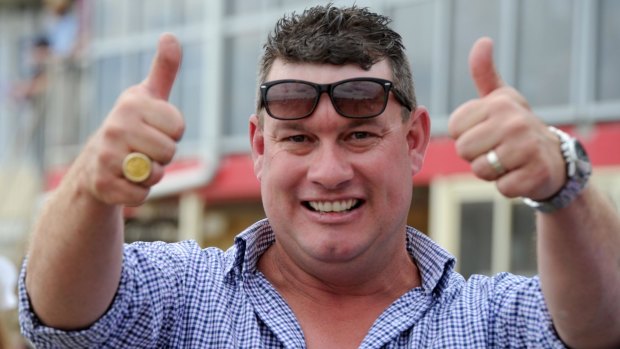"Little Aussie battler from Queanbeyan" Joe Cleary has won his richest race with War Jet at the Magic Millions.