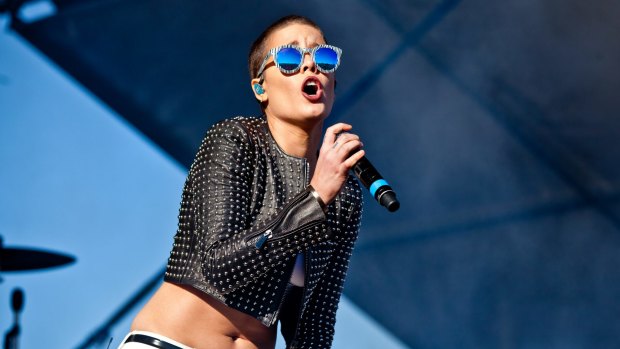 US singer Halsey among best on ground at the relocated Falls Festival.