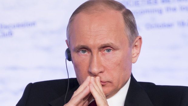 Vladimir Putin, the "one-man dictatorship".