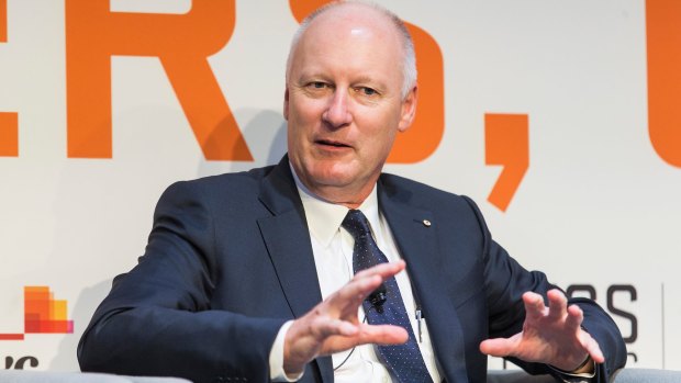 Wesfarmers chief Richard Goyder has signalled he is ready for a fight over competition laws.