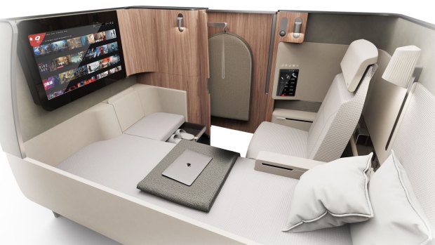 Each A350 will be fitted with six first-class suites that take a 1-1-1 configuration.