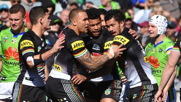 Red-hot: Penrith Panthers have won seven consecutive games.