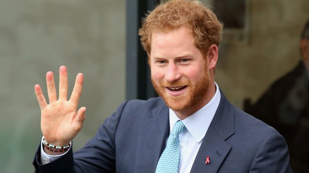 Prince Harry was reportedly hanging around Bradley Cooper's ex, Suki Waterhouse, at a Christmas party.