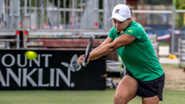 Australian No. 1 Ash Barty is in career-best form ahead of their crucial Fed Cup tie against the Ukraine.