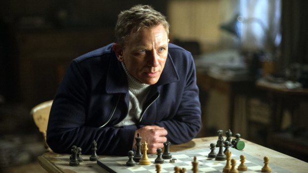 Daniel Craig as James Bond in <i>Spectre</i>.