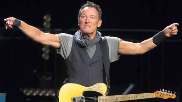 Bruce Springsteen performs with the E Street Band last year in Baltimore.
