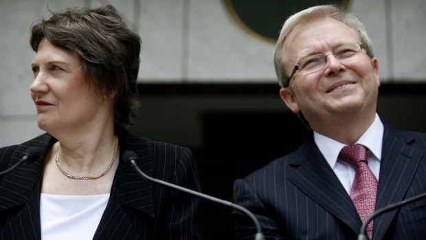 Former PM Kevin Rudd had hoped to run against Helen Clark for the UN gig, before Malcolm Turnbull decided not to nominate him. 