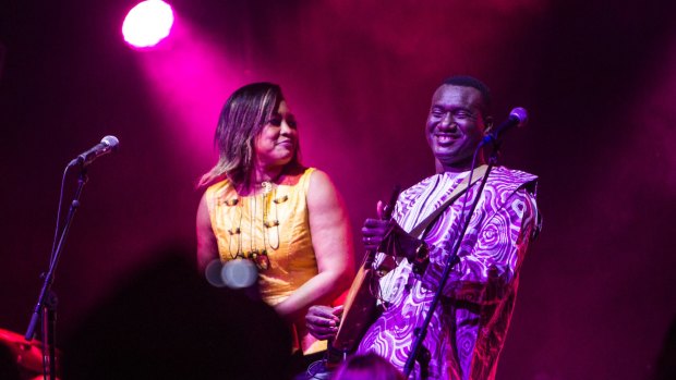 Exceptional: Bassekou Kouyate and Ngoni Ba perform at the  Sydney Festival.