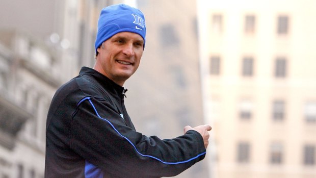 Allegations: Former basketball player Christian Laettner attends the 86th Annual Macy's Thanksgiving Day Parade in 2012 in New York City. 