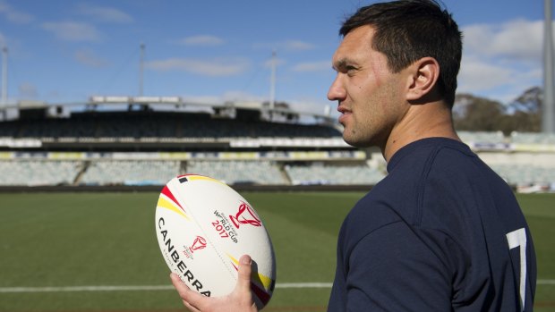 Canberra Raiders winger Jordan Rapana has a Four Nations audition against "the Beast".