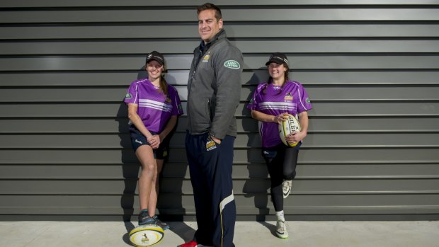 Brumbies  rugby development manager Daniel Hooper hopes to find Australia's next batch of Olympians.
Both Remi Wilton and Sammy Maxwell were part of the ACT women's side that finished second at the nationals last month.
