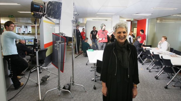 The Australian Film, Television and Radio School's director, Sandra Levy, whose term expires in June. The minister is currently selecting her replacement.