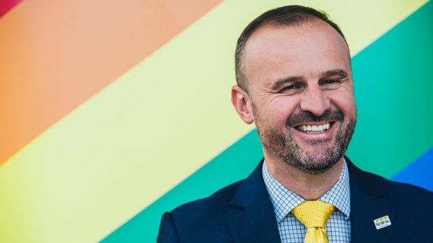 ACT Chief Minister Andrew Barr has publicly backed the 'yes' campaign.