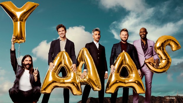The lads from Queer Eye have become hot pop-culture property.