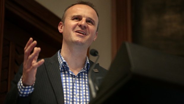 Chief Minister Andrew Barr again used estimates to question a plan to build a major housing development on CSIRO land, saying a developer would effectively become the organisation's "bank".