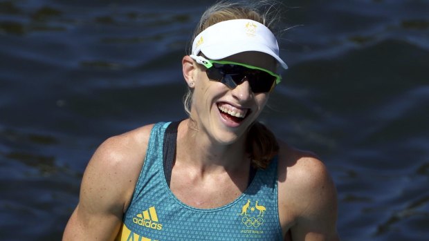 Kim Brennan's ecstasy and relief was plain for the world to see when she won the single-sculls gold medal at the Rio Olympic Games.