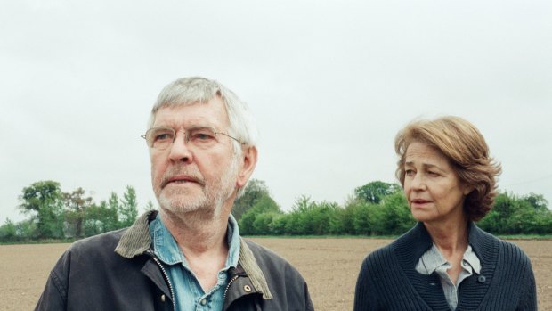 Tom Courtenay and Charlotte Rampling in <i>45 Years</i>.