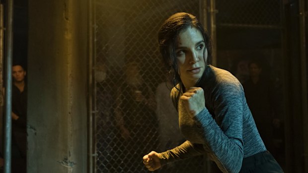 Born fighter: Martha Higareda as police detective Kristin Ortega.