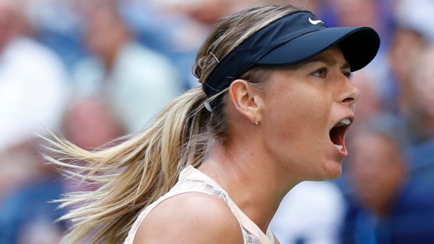 Maria Sharapova is suddenly an unexpected favourite, and one with a clear round to the semifinals.