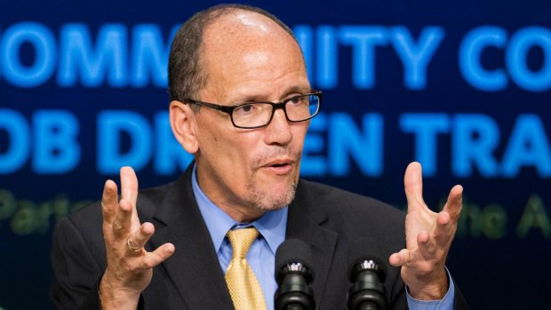 Tom Perez is the frontrunner to be the Democratic National Committee chairman.