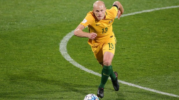 Set-piece specialist: Aaron Mooy.