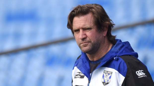 Money man: Des Hasler is a renowned big spender in his time with the Bulldogs.
