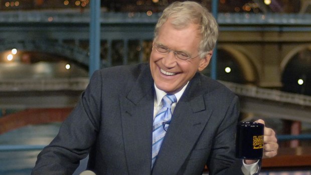 David Letterman, king of the old guard of the late-night line-up.