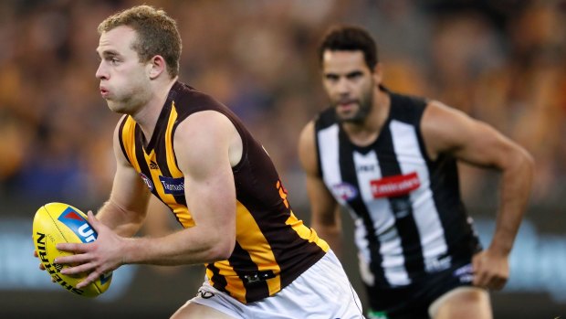 Nathan Buckley said Tom Mitchell wasn't "hurting" the Pies.