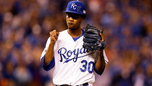 Yordano Ventura was brilliant allowing just three hits while striking out four with five walks.