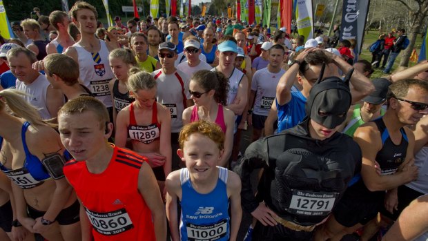 There'll be a number of road closures during Sunday's Canberra Times Fun Run.