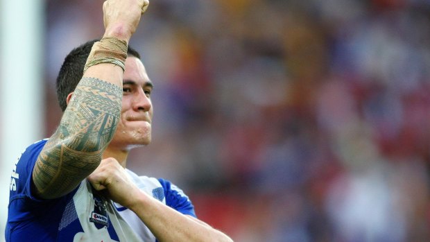 Welcome back: The Bulldogs have invited Sonny Bill Williams to the club's 80th anniversary celebrations.
