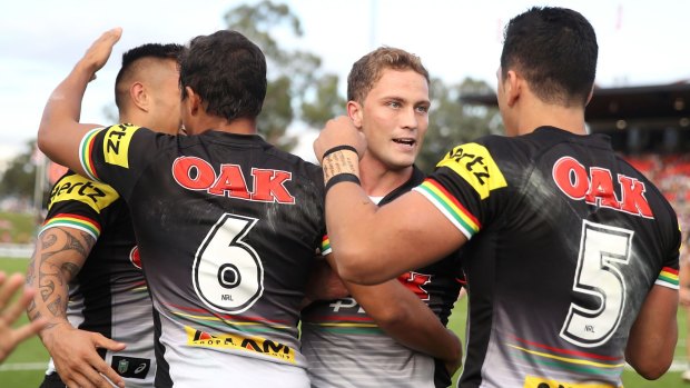 Dumped: Matt Moylan was one of three Panthers dropped for breaking curfew.