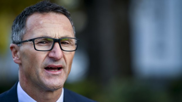 "Today what we have achieved is a win for farmers and a win for the environment": Greens leader Richard Di Natale.