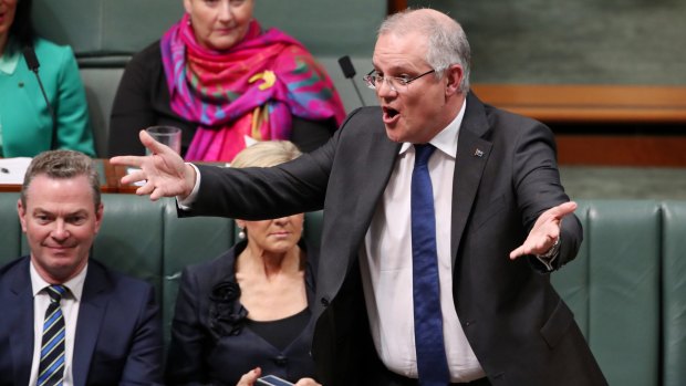 Treasurer Scott Morrison attacked Labor leader Bill Shorten for "failing to come to the middle ground".