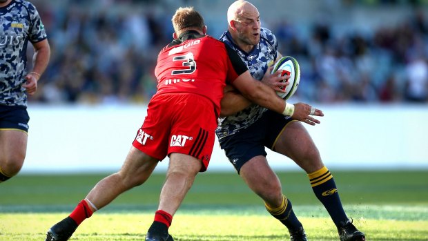 Brumbies co-captain Stephen Moore is back to face the Bulls.