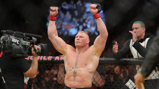 Brock Lesnar has been banned for one year.