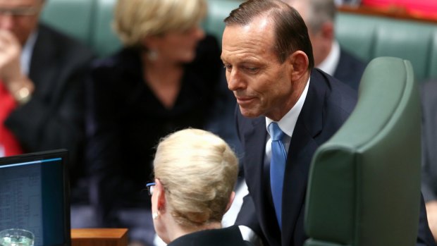 Tony Abbott's warning on travel expenses was missed by the Speaker, Bronwyn Bishop.