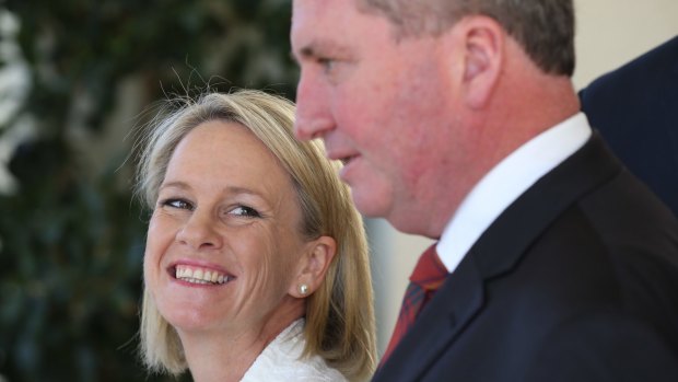 Nationals leaders Fiona Nash and Barnaby Joyce are leading forced moves out of Canberra.