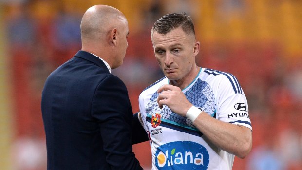 Saturday night was not a good one for Kevin Muscat and the Victory.