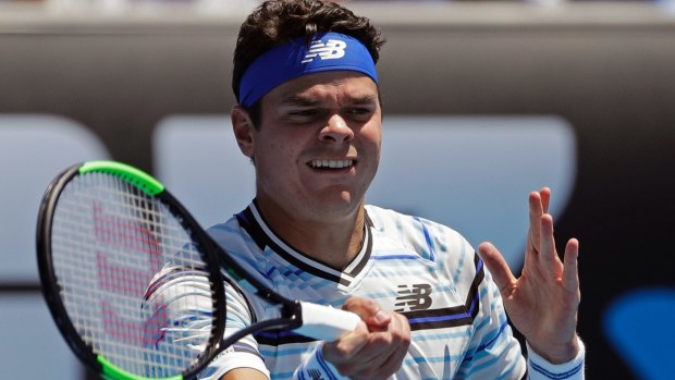 Canada's Milos Raonic is out of the Open.