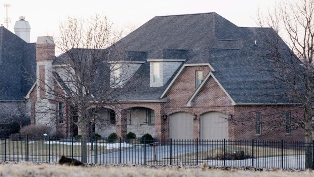 A house in Dunlap, Illinois, once owned by Aaron Schock.